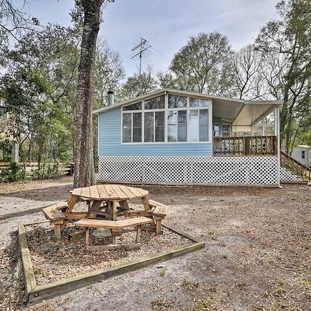Fishing Paradise With Deck On Suwannee River Branford Exteriör bild