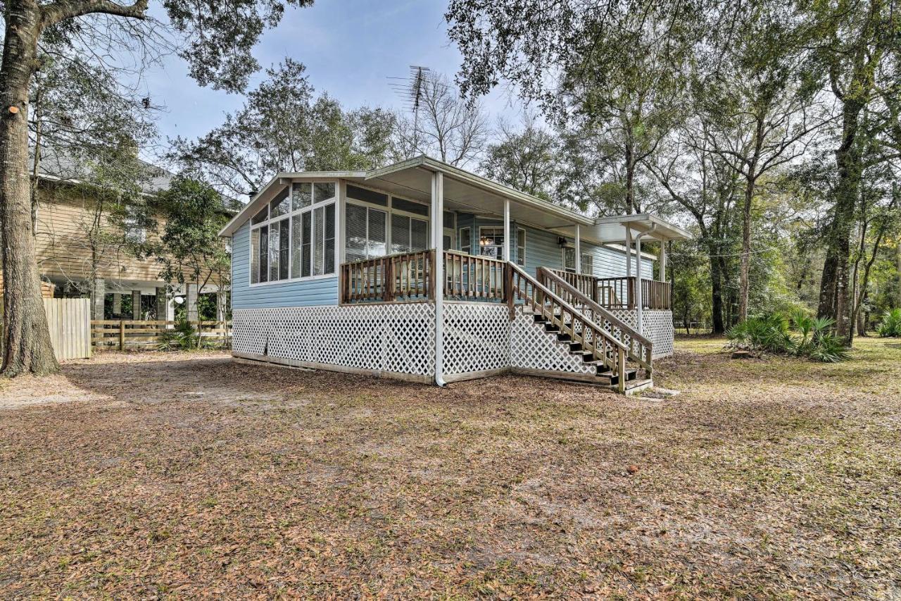 Fishing Paradise With Deck On Suwannee River Branford Exteriör bild